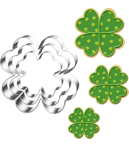 Ausstecher-Set Neujahr - Schwein, Hufeisen, Kleeblatt Aus Edelstahl