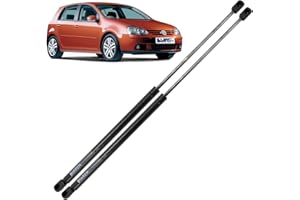 BIAREN 2x Rear Tailgate Boot Gas Struts For Volkswagen VW Golf Mk5 V 2003-2009 Lift Support System 535 (N) 450 MM 1K6827550D 1K6827550E