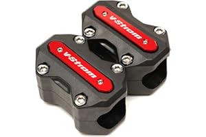 2BIRD Motorcycle Protective Accessories Engine Guard For SUZUKI DL250 DL650 V-Strom DL1000 DL 650/XT 1000/XT Motorbike Crash Bar Bumper Protector Decorative Block (Color : Red)