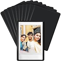 Cornici magnetiche per foto, mini cornici per foto in plastica con magnete da frigorifero, per foto Polaroid Mini da 3 pollici, per tenere le foto lontano da acqua, polvere e ingiallimento(verde
