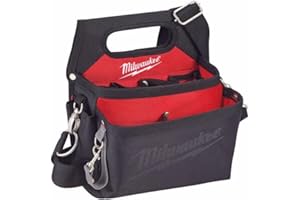 Milwaukee Electric Tool 48-22-8112 Pochette de Travail pour électricien Rouge/Noir