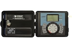 Orbit 94894 – Programmatore automatico per sistemi di irrigazione – Esterno, 4 stagioni, linea: Easy-Set Logic