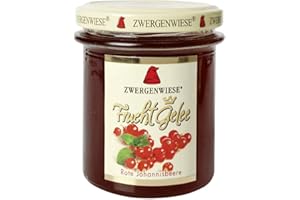 Zwergenwiese Bio FruchtGelee Rote Johannisbeere (6 x 195 gr)