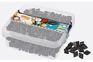 ‎PE ÄM Deine Naschbox - Salzlakritzdiamanten extra stark - Zuckerfrei - Gelantinefrei - 1kg Naschbox - XL Großpackung