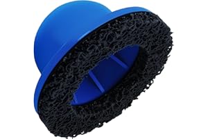 BAIFULAI Radnabenschleifer: Blau Radnabenschleifer Auto, Kunststoffausführung, Innen-Ø 90 mm, Außen-Ø 150 mm, nabenschleifer für 1/2" Schlagschrauber