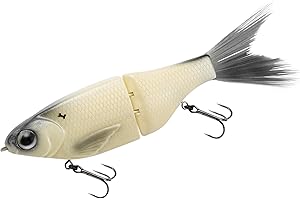 Spro KGB Series Chad Shad 180 18 cm, 68 g, Swimbait, leurre pour la pêche au brochet, Hardbait, wobbler