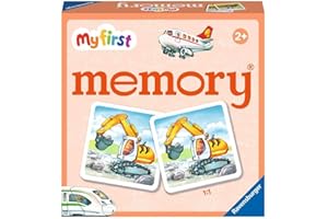 Ravensburger My First Memory Game - Matching Picture Snap Pairs For Kids Age 3 Years Up - Educational Todder Toy