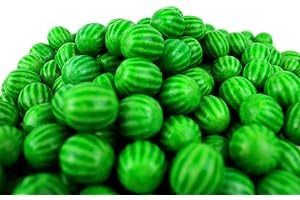 FINI Kaugummi Kugeln in Wassermelonen Optik mit saurem Brausepulver 1000g