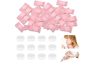 FEIBETY 100 Pcs Compressed Towels Disposable Cotton Tissue Mini Portable Compressed Coin Wipes Washcloth Reusable Magic Compressed Towel for Travel Camping Hiking Outdoor Sports Beauty Salon