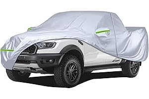 KISTRBA Housse de Voiture pour Ford Ranger, Toyota Hilux, Nissan Navara, VW Amarok, Benz Classe X, Fiat Fullback Double Cab Pickup, étanche à la poussière et à l'eau