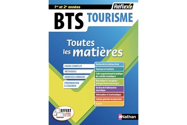 BTS Tourisme - Toutes les matières