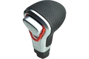 Newtown2700-parts Gałka zmiany biegów perforowana/perforowana kompatybilna/część zamienna do Audi A3 8P A4 B8 8K A5 8T A6 4F C6 Q5 8R Q7 automatyczna