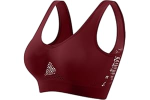 GÉNÉRIQUE Brassiere Sport Femme Soutien Gorge sans Armature Soutien Gorge Push Up sous Vetements Feminins Soutien Gorge sans Couture Brassière Forte Poitrine Sexy Brassiere Respirant Comfit Bra Top 2025