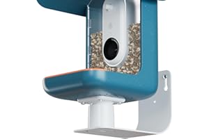BIRD BUDDY Birdbuddy Wall Mount - Versatile Bird Feeder Wall Mount for Wall & Fences - Durable, Weather-Proof Heavy Duty and Secure & Stylish Outdoor Feeder Accessory