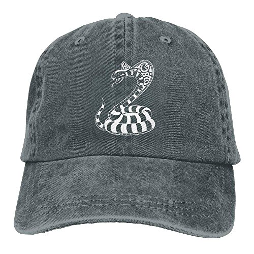 King Cobra Snake Attack Snapback Cotton Hat