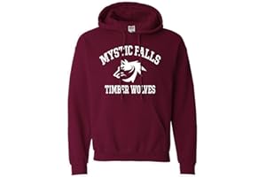 Mars NY Women's Men's Vampire Diaries Mistic Falls Salvatore 17 Hoodie