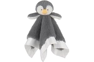 Apricot Lamb Doudou pingouin pour bébé - 35 cm - En peluche - Pingouin - Doudou pour bébé - Cadeau pour nouveau-né