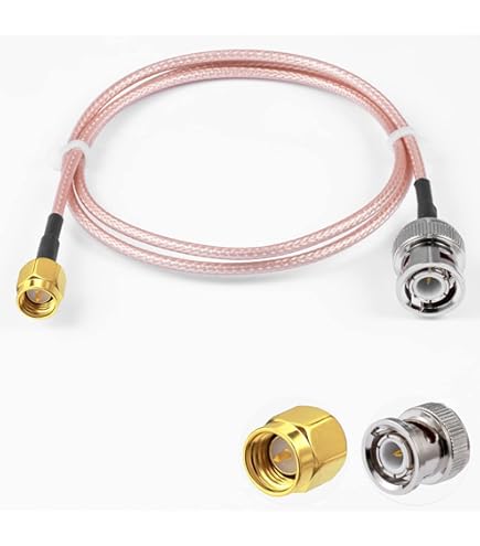 Estensione Router 50cm Cavi Jumper Coassiali Oiyagai - 2 Pezzi SMA Maschio/Femmina RG316 50cm | Per Antenne Router E Segnale Wi-Fi Connettore Oro 50 Ohm - Foto 4
