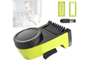 YANZIYARON Guide Comb for One Blade Attachments,14-Length Precision Adjustable Comb Head （0.4 to 10mm),for Body Hair and Beards Replacement Combs Kit, for One Blade QP2520 QP2530 QP2620 QP2630