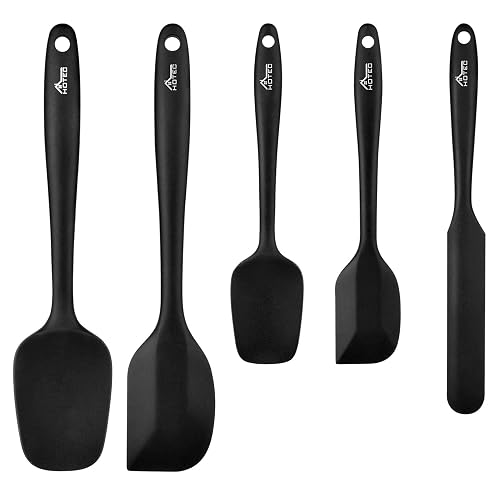 HOTEC Silikon-Spatel-Set, 5-teilig