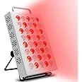 Trayvespace Panel Red Light Lamp, 660nm Red Light Lamp & 850nm Infrared Lamp, Red Light Therapy with Timer, High Power Red Light Therapy for Muscle and Joint Pain Relief