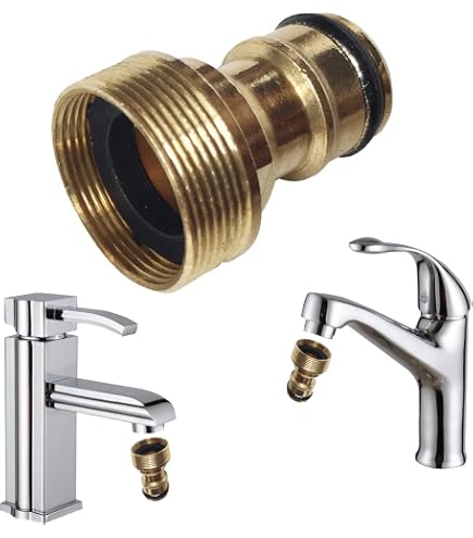 set di connettori per tubo da giardino in ottone da 12 mm, adattatori