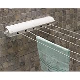 5 ipli, 4.2 Metre BEYAZ &Ccedil;EK AS, Otomatik &Ccedil;amaşır Askısı, A&ccedil;ılır Kapanır &Ccedil;amaşır Kurutmalık