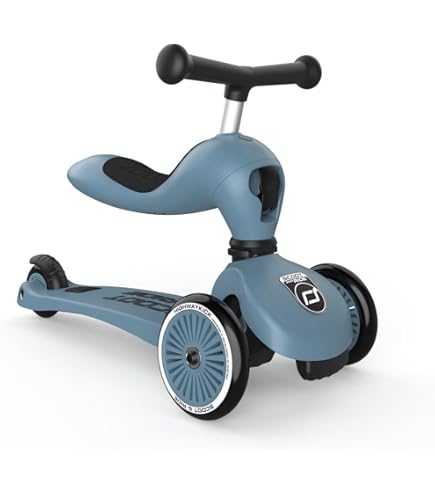 Scoot And Ride Highwaykick 1 Lifestyle Yeşil Oturaklı 3 Tekerlekli