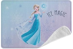 ICE TOYS Asciugamano protettore di scrivania tovaglietta in tessuto per bambina 30x40cm 100% poliestere per scuola viaggio regalino (Fronzen)