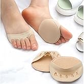 Sichumaria Honeycomb Fabric Forefoot Pads, High Heel Cushion Inserts Women,Ball Of Foot Cushions, Invisible Socks Pads For Wo