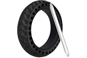 YINUOHUA Solid Reifen, 8.5 Zoll E Scooter Ersatzräder Tyres mit Montagewerkzeug Kompatibel Für Mijia Mi Xiaomi M365 1S,Essential,Pro,Pro 2, Elektro-Scooter Vollgummi Tyre Reifen