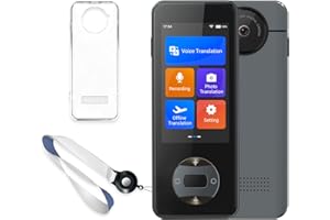 ANFIER Language Translator Device No WiFi Needed Instant Translator 2024 for 144 Languages and Accents AI Electronic Foreign Language Translators W10S