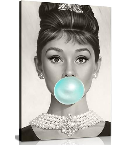 Kare Design Picture Frame Diva, Black, Art Print with Black Frame