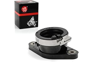 MOTO1988 Carburetor Intake Manifold Boot Compatible with Honda Foreman 450 TRX450 Rancher 350 TRX350 TE TM FE FM FourTrax Foreman 400 TRX400 1995-2006 16211-HM7-003 16210-HN5-671