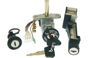 GENERICO Cif 7291-K3 Kit Blocchetto Avviamento + Serratura Sella + Bauletto MALAGUTI F12-CROSSER