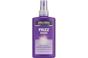 John Frieda Frizz Ease Heat Defeat Protecting Spray 150ml, Moisturising Hair Spray for Heat Protection and Frizz Prevention