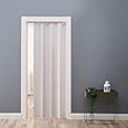 PVC Plastic Folding Door Internal Doors Sliding 7 Panels Divider Magnetic