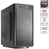 DILC Avior Pc Desktop Gaming Ryzen 3 3200G 4.00 ghz Ram 8 gb Hard Disk 1 tb RX Vega 8 (integrata) Masterizzatore…