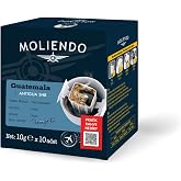 Moliendo Finest Coffee Guatemala Antigua HB Pratik Filtre Kahve 10x10 g