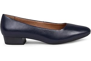 miMaO. Zapatos de Piel con tacón bajo y tecnología de Confort. Hechos en España