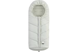 Nuvita 9925 Junior One+ | Sacco universale per passeggino | Protezione da 6 a 36 mesi (100cm)| Protezione fino a -18°C e Impermeabilità anti vento | Ghiaccio