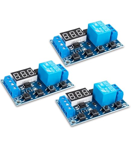 Modulo Relè 12/24 V Ritardo Di Attivazione Del Ciclo Interruttore Del Circuito Di Temporizzazione Del Ritardo Di Spegnimento