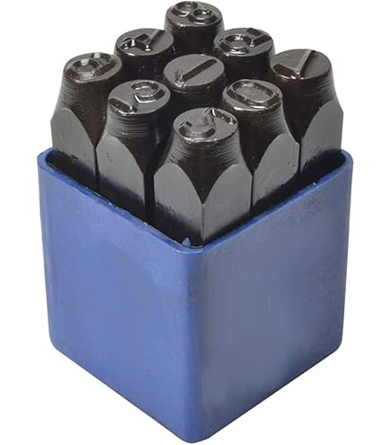 Set Punzoni Con Numeri BGS 3033 - Altezza 3 Mm - Per Marchiature Su Metallo E Plastica - Foto 10