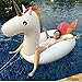 Produktbild KiKa Monkey Riese Aufblasbares Einhorn Pool schwimmen Party-Floß