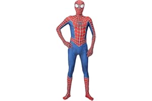 Leezeshaw Disfraces Niños Superheroe Spiderman, Disfraz de Spiderman Adulto, Halloween Spiderman Pantera Negra Cosplay Cosplay Costume