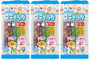 · CANDYBOX · Fruchtgummistäbchen Fruit Stick Jelly Straws - Geleefruchtstreifen – Tik Tok Challenge Long Jellys - Kaubonbon-Stangen - Soft-Kaustangen mit Frucht - 210 Gramm 3 Stück