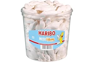 Haribo Weisse Mäuse, 1er Pack (1 x 1.05 kg Dose)
