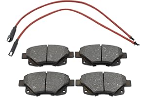 BIAREN Rear Brake Pads Set For Ford Transit Mk7 2.2 FWD 2.2 2.4 RWD 2006-2014 6C112M008AF 1819638