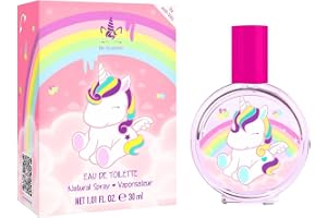 Eau My Unicorn parfym för barn: Doft för flickor i en vacker glasflaska och enhörningsmotiv (30 ml)