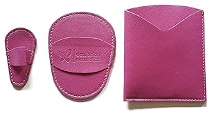 Decolores - Guante Depilatorio Corporal + Guante Facial Natural - 10 Láminas Corporales + 7 Láminas Faciales - para Eliminar Bello y Células Muertas - Piel Suave y Perfecta - Vegano - Color Rosa